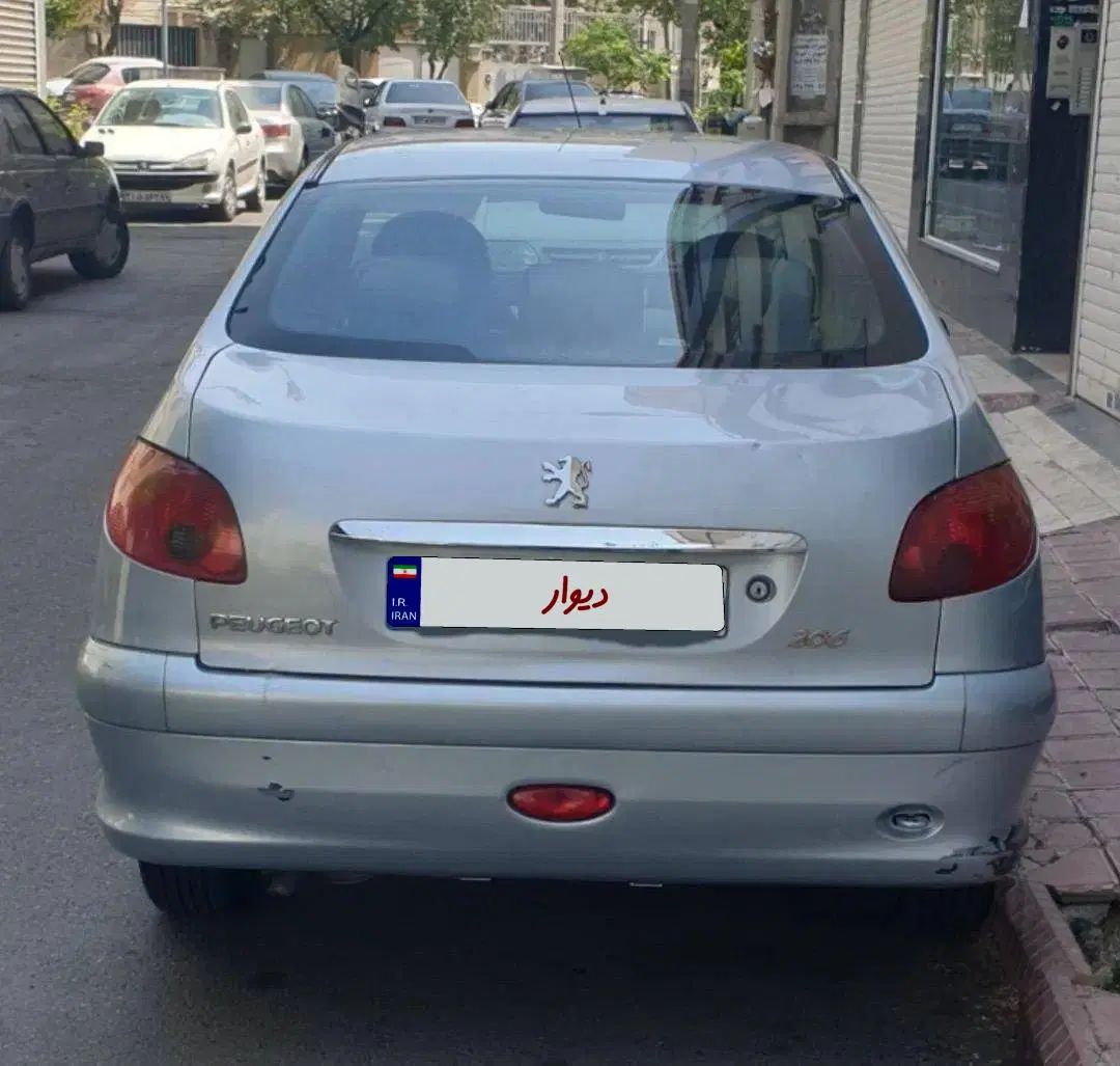 پژو ۲۰۶ صندوق دار v19 - 1388