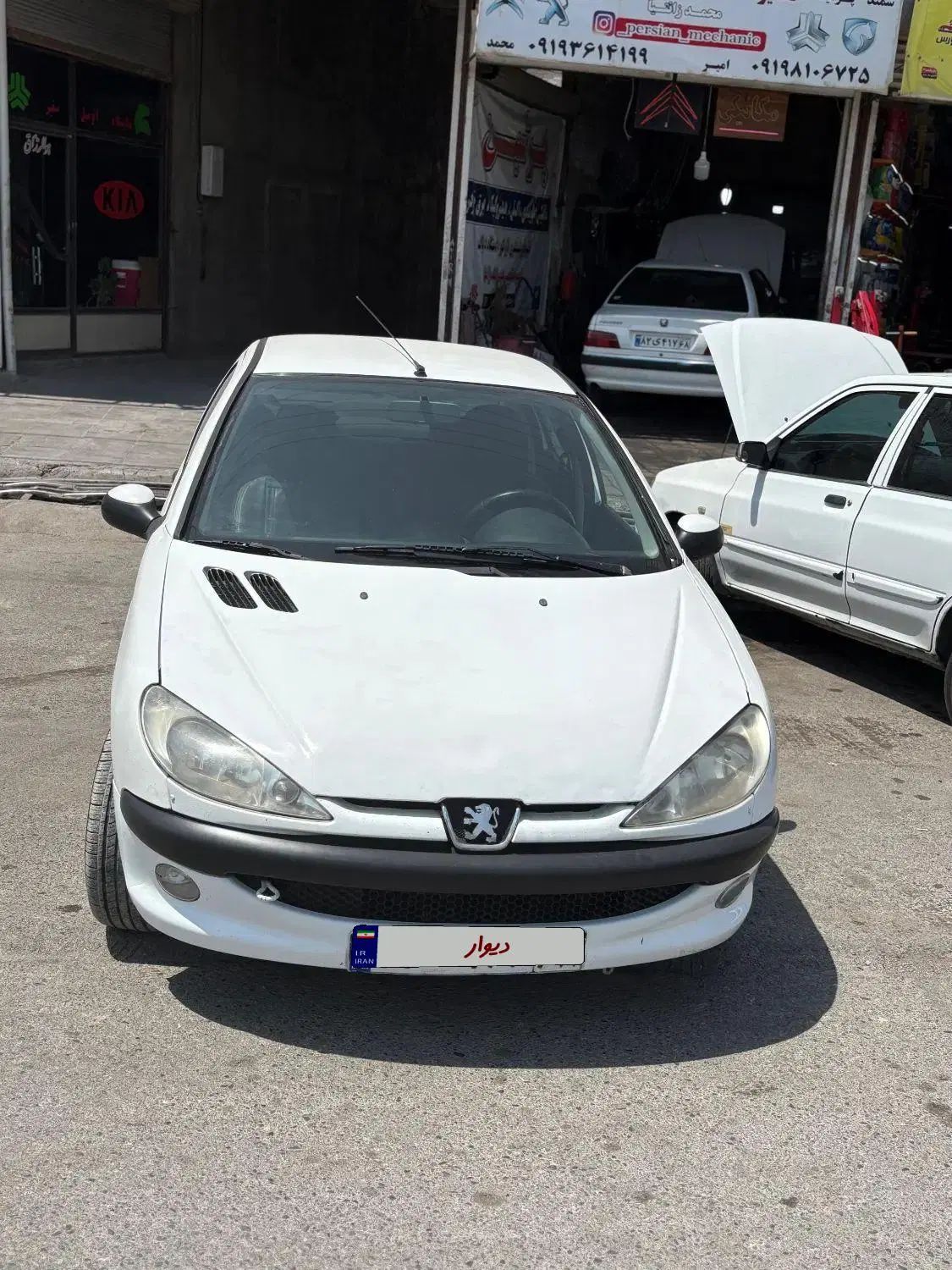 پژو ۲۰۶ صندوق دار v8 - 1391