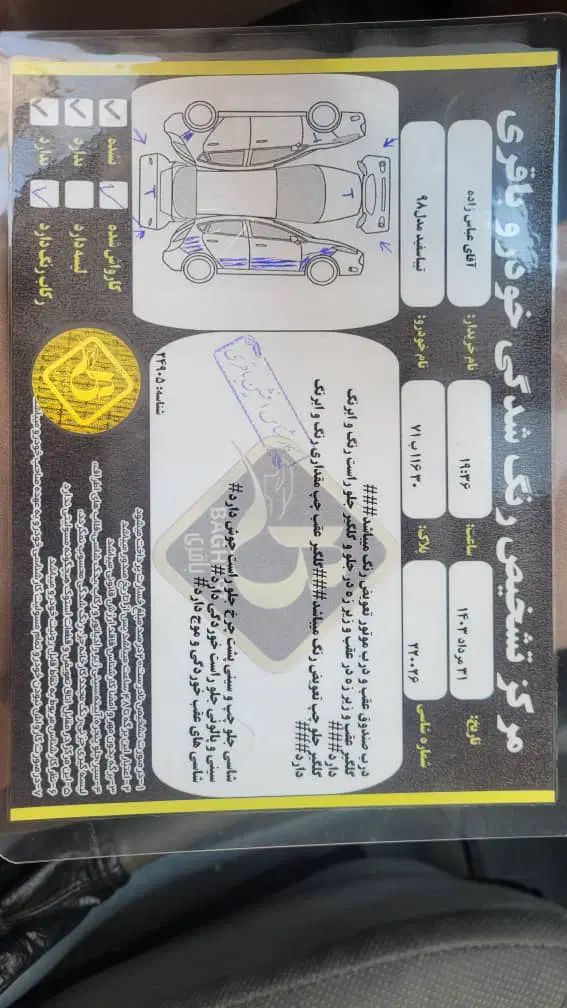 تیبا 2 EX رینگ آلومینیومی - 1398