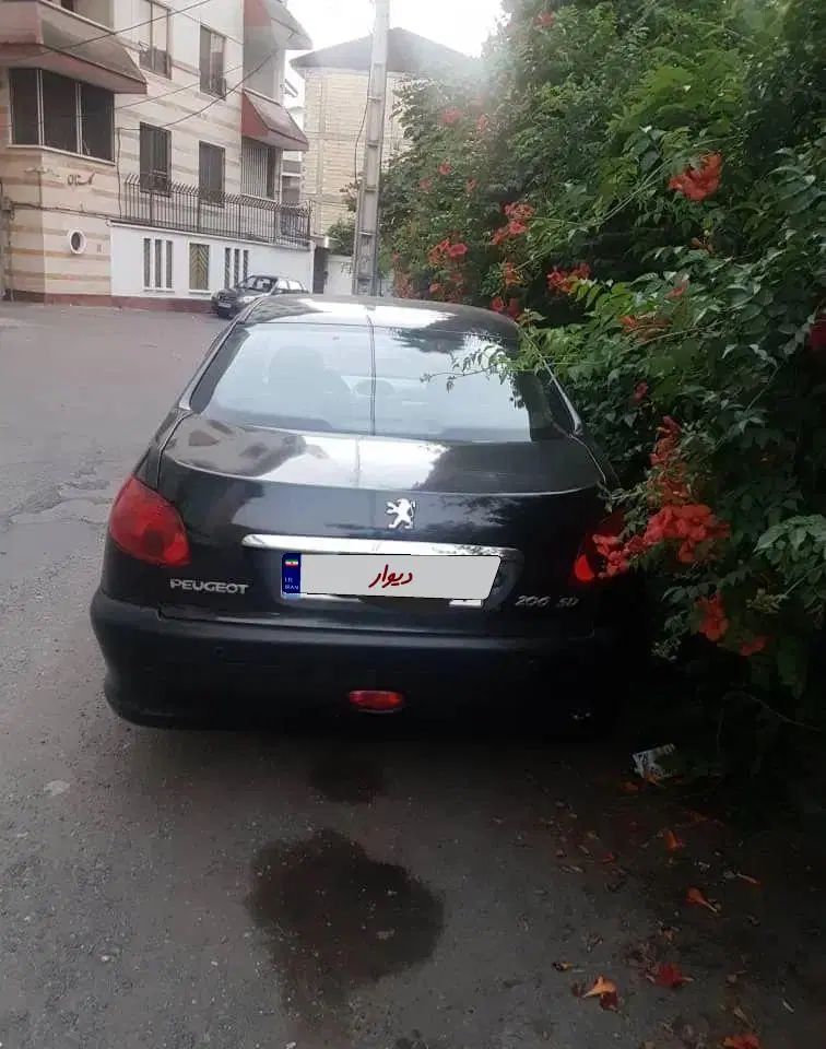 پژو ۲۰۶ صندوق دار v8 - 1396