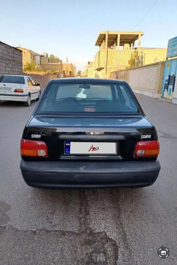 پراید صبا بنزینی - 1386