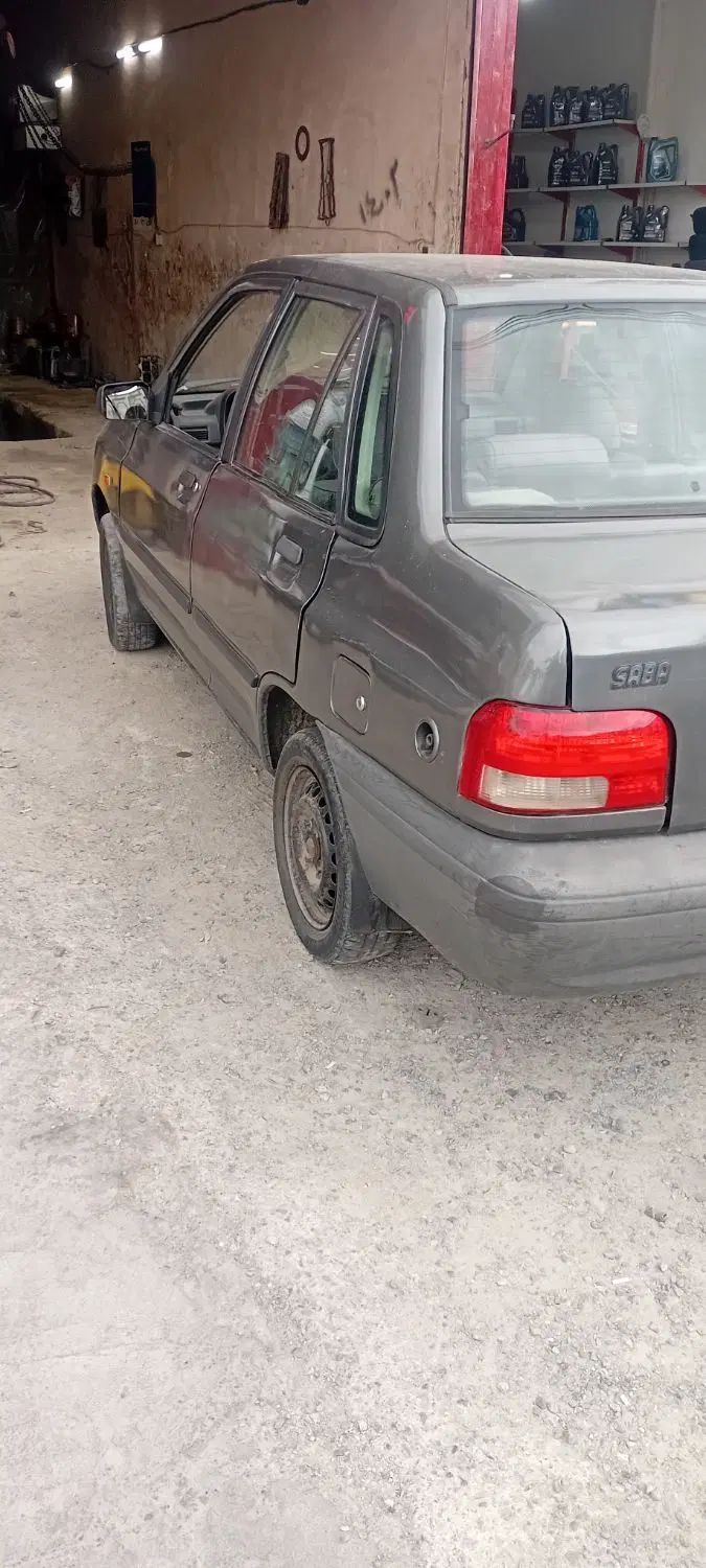 پراید صبا بنزینی - 1386