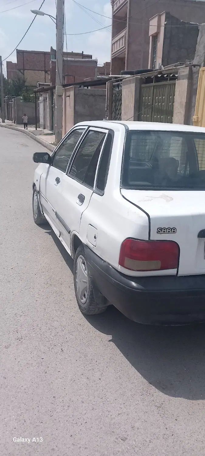 پراید صبا بنزینی - 1387