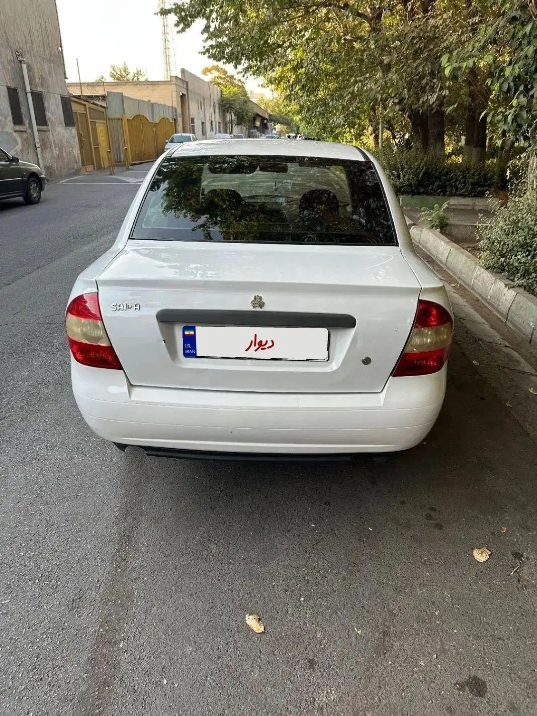 تیبا صندوق دار EX - 1393