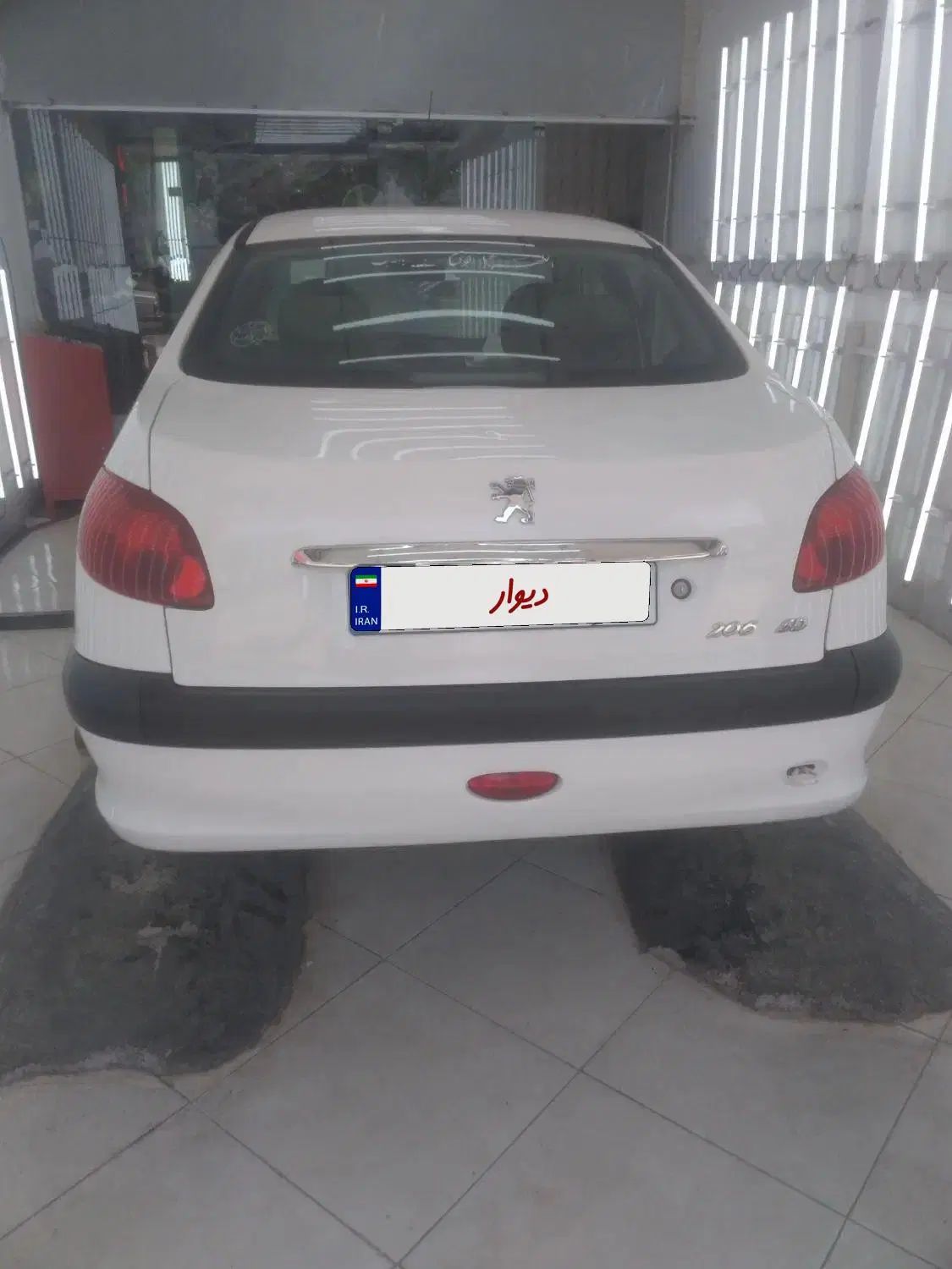 پژو ۲۰۶ صندوق دار v8 - 1398