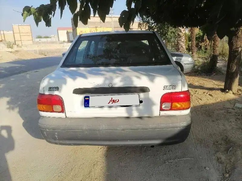 پراید صبا بنزینی - 1386