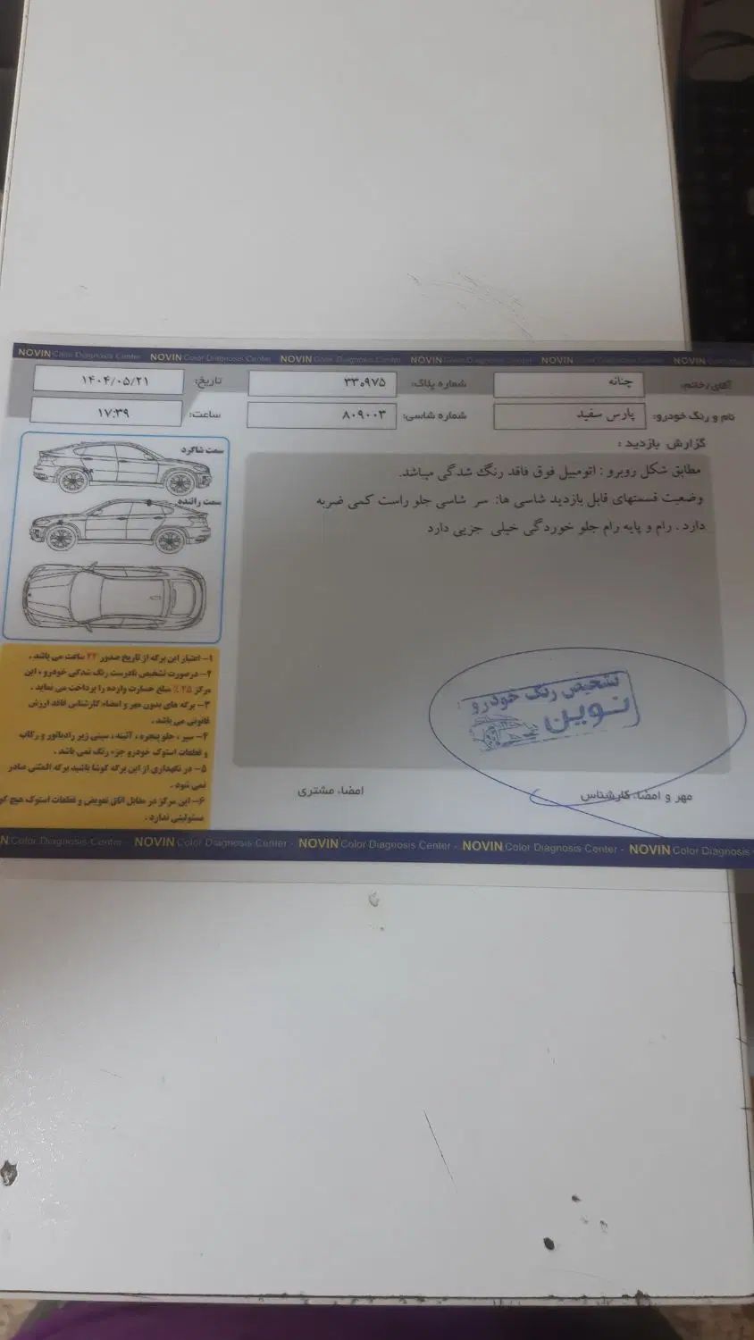 پژو پارس XU7P - 1401