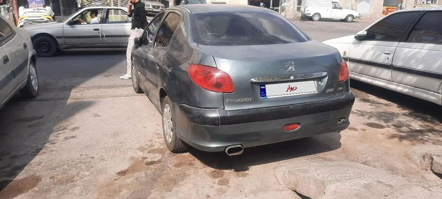پژو 206 تیپ 5 - 1387
