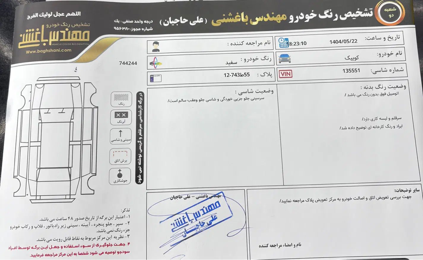 کوییک معمولی دنده‌ای - 1401