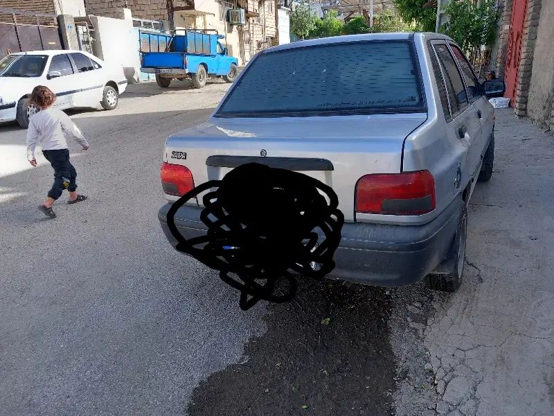 پراید صبا بنزینی - 1386