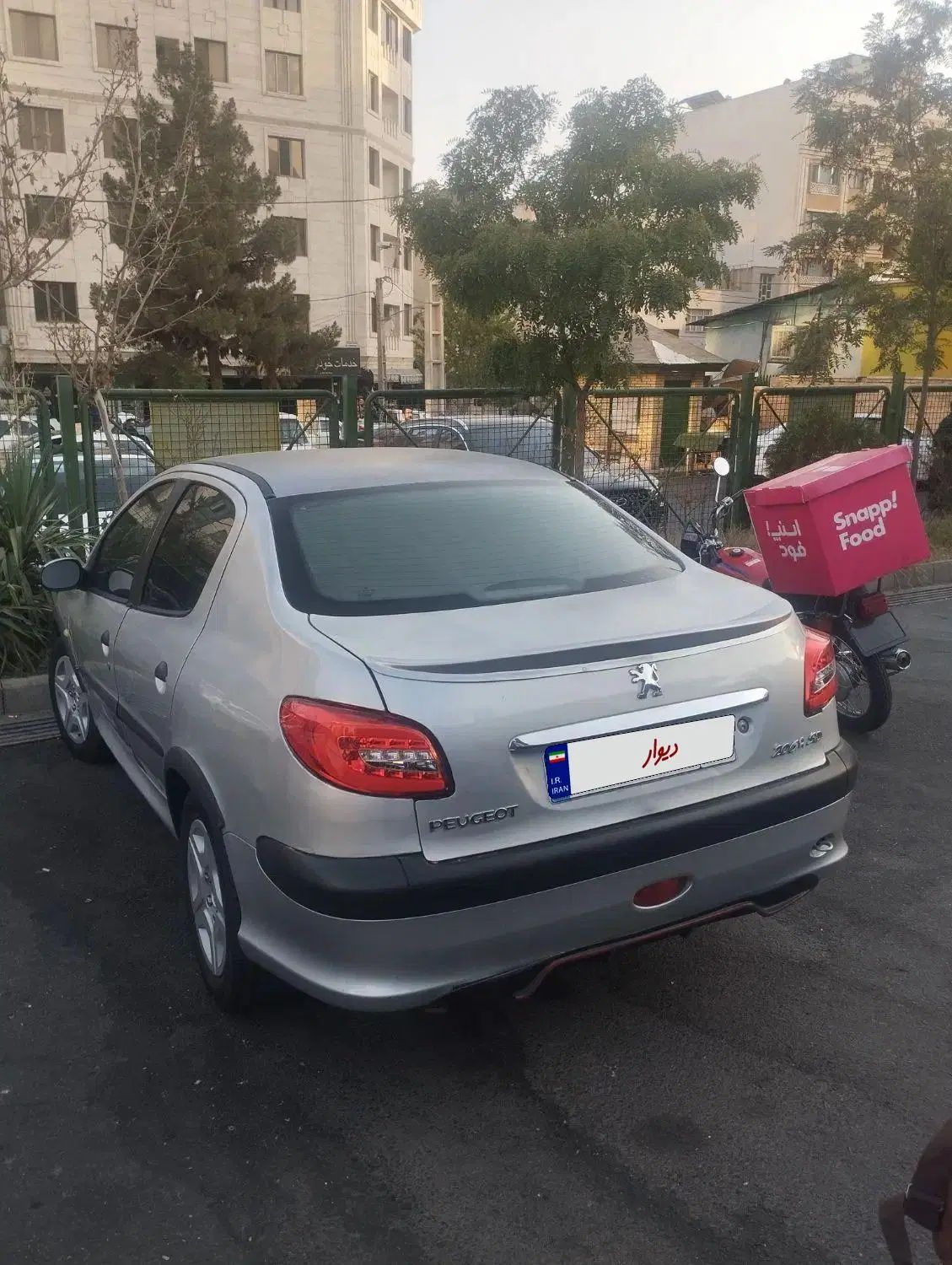 پژو ۲۰۶ صندوق دار v9 - 1387