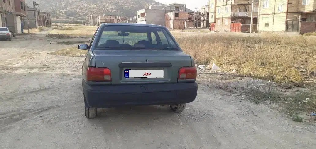 پراید صبا بنزینی - 1386