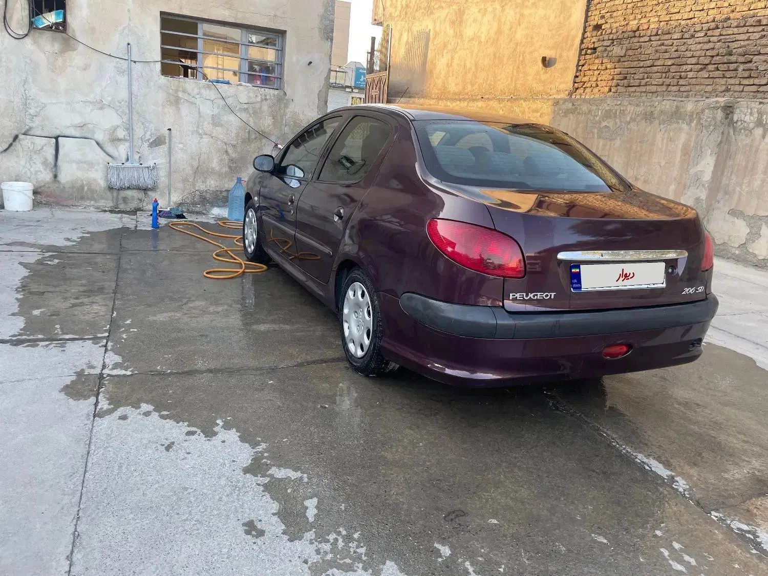 پژو ۲۰۶ صندوق دار v9 - 1390