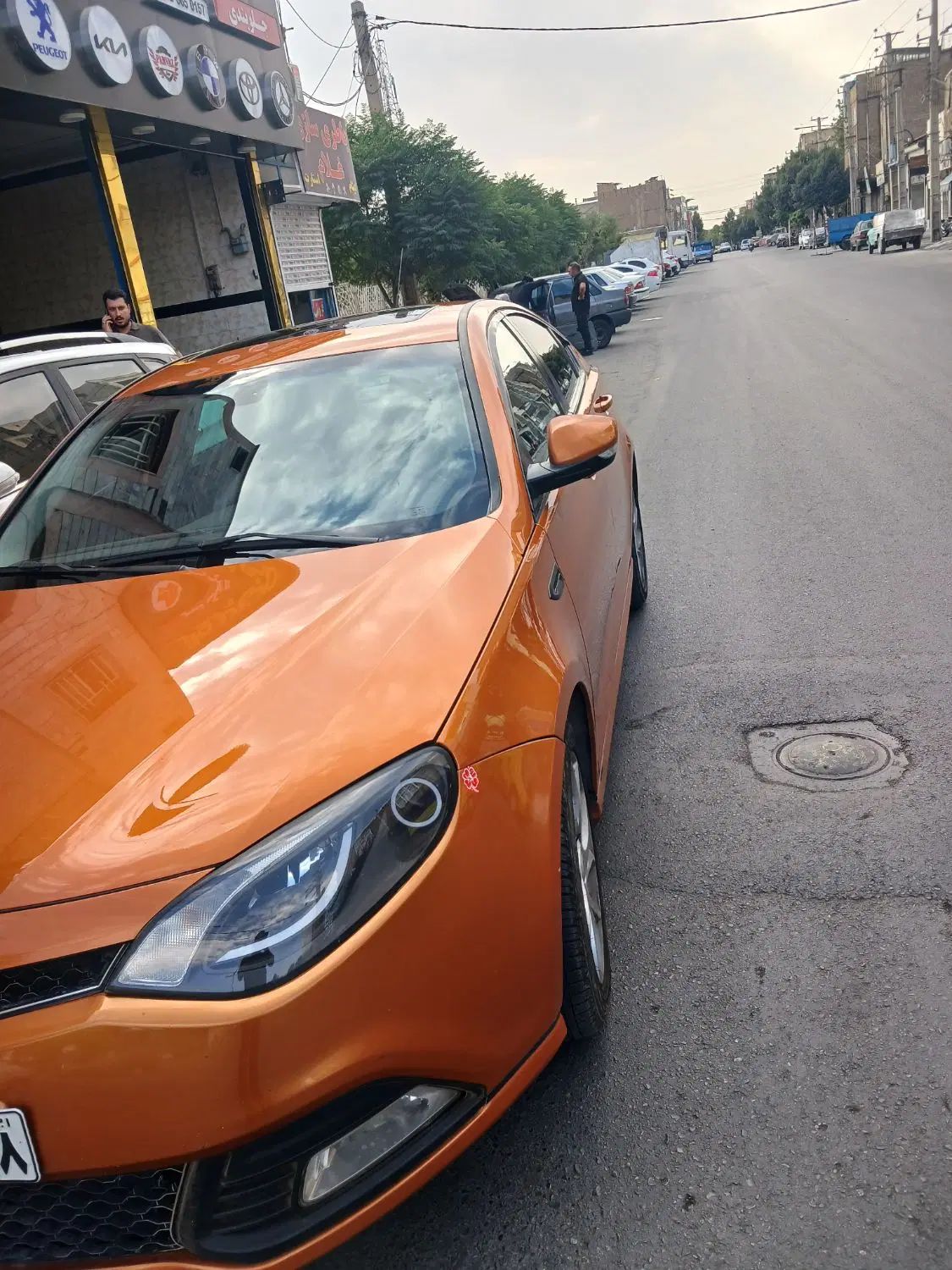 ام جی 6 لیفت بک GT فیس قدیم - 2012