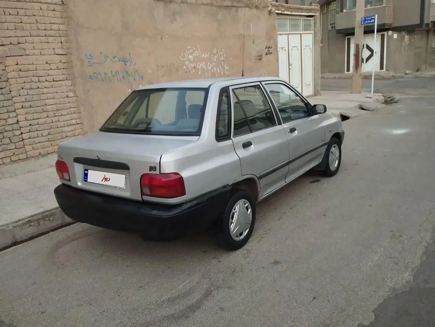 پراید صبا بنزینی - 1386