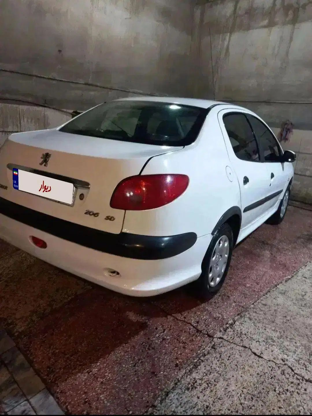 پژو ۲۰۶ صندوق دار v1 - 1388