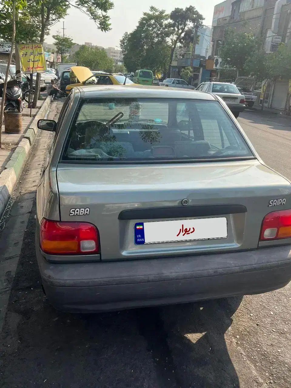 پراید صبا بنزینی - 1386