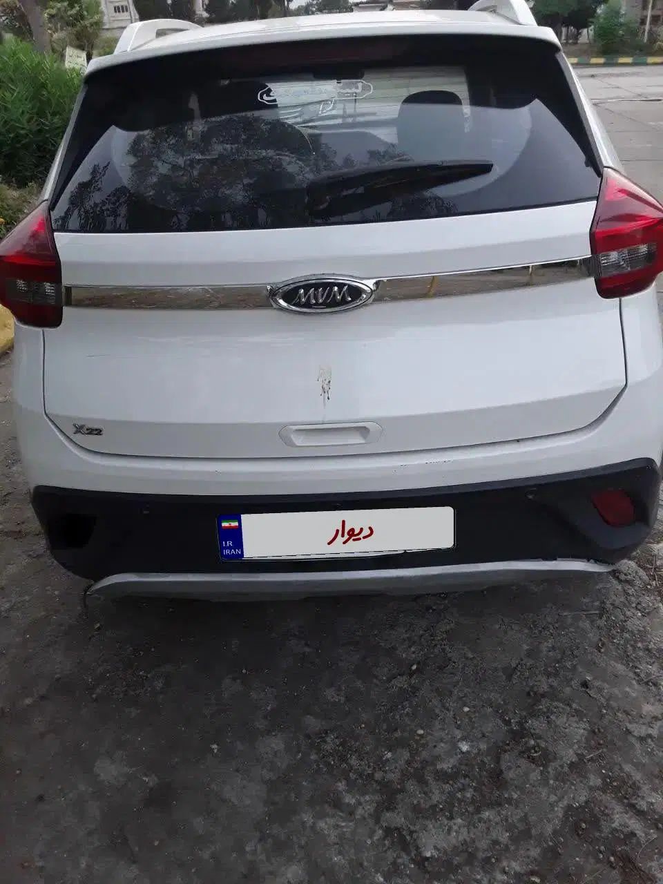 ام وی ام X22 دنده ای اسپرت اکسلنت - 1396