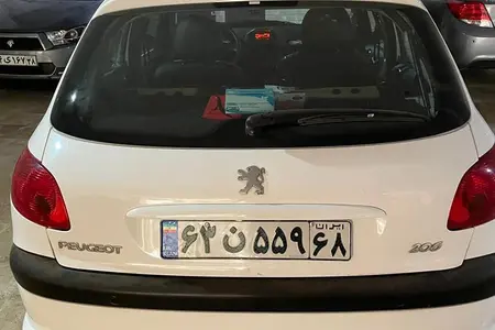پژو 206 تیپ 2 - 1395