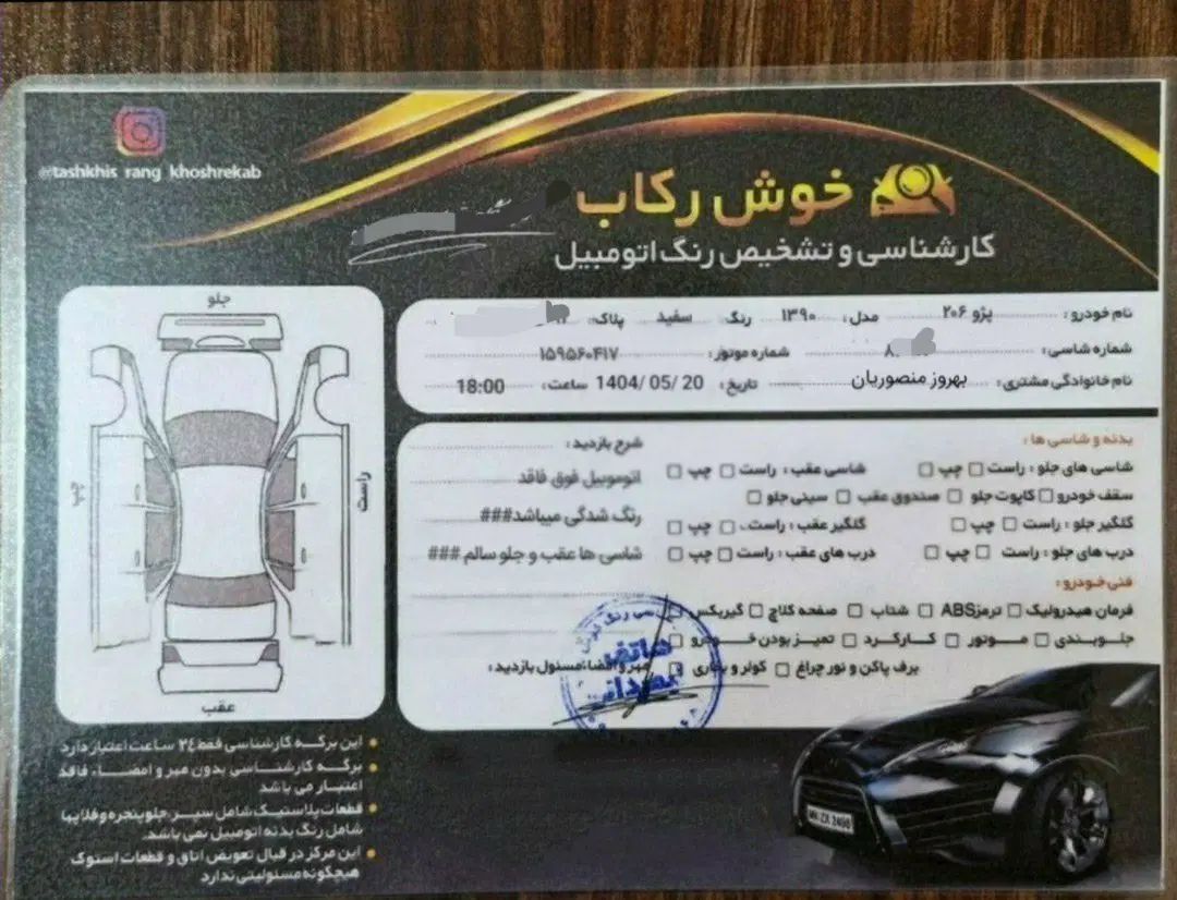 پژو 206 تیپ 5 - 1390