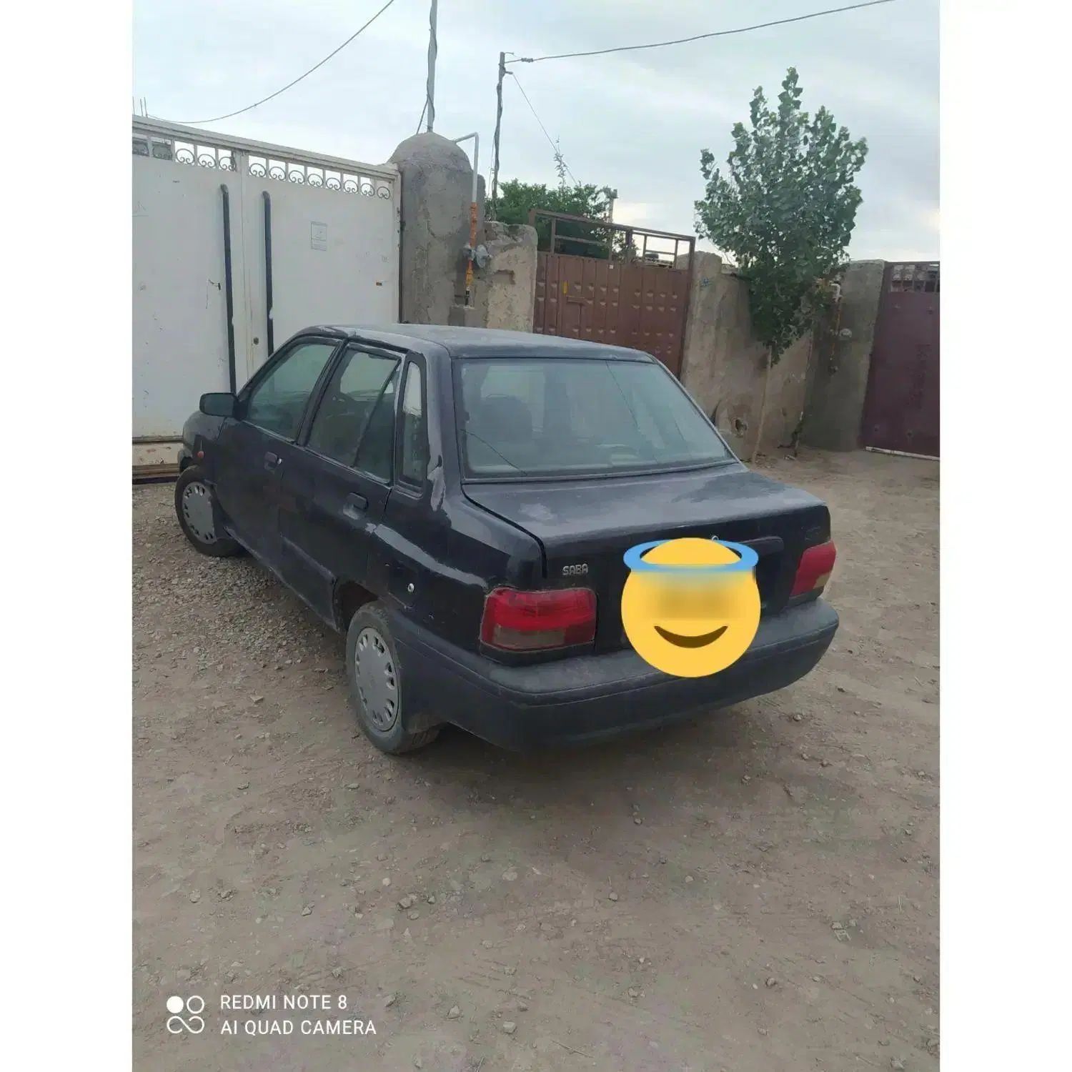 پراید صبا بنزینی - 1386