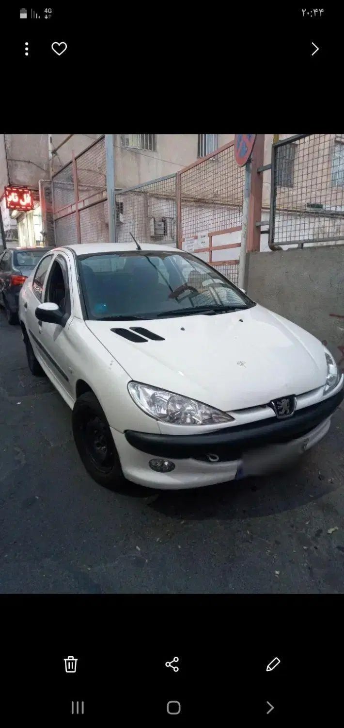 پژو ۲۰۶ صندوق دار v9 - 1388