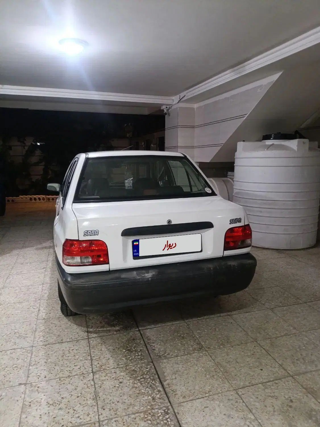 پراید صبا بنزینی - 1386