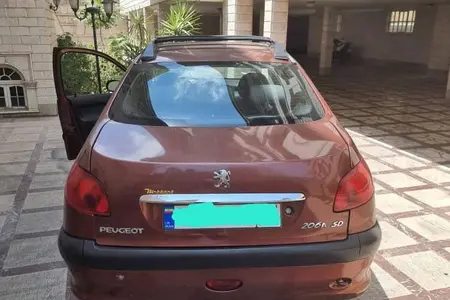 پژو ۲۰۶ صندوق دار v9 - 1386