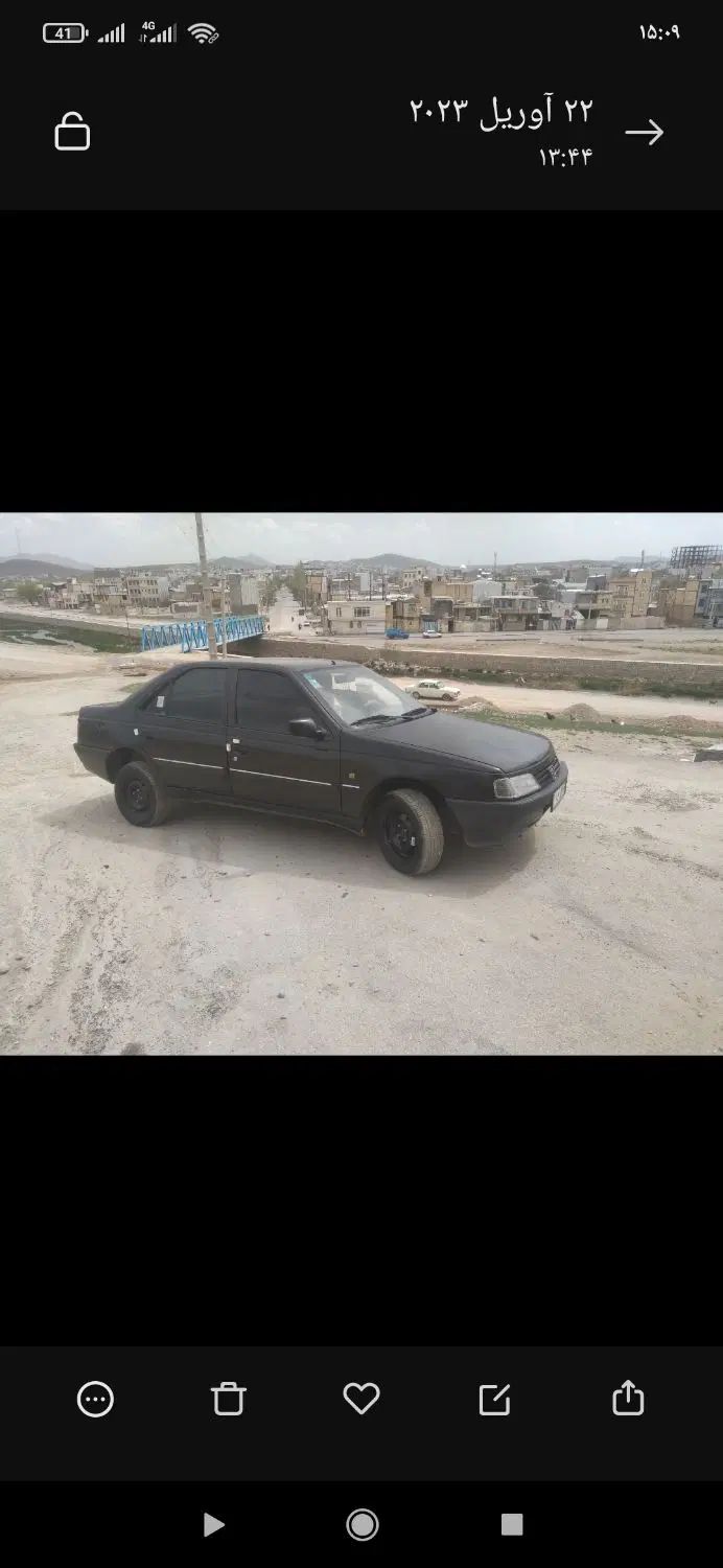 پژو 405 GLX - دوگانه سوز - 1391