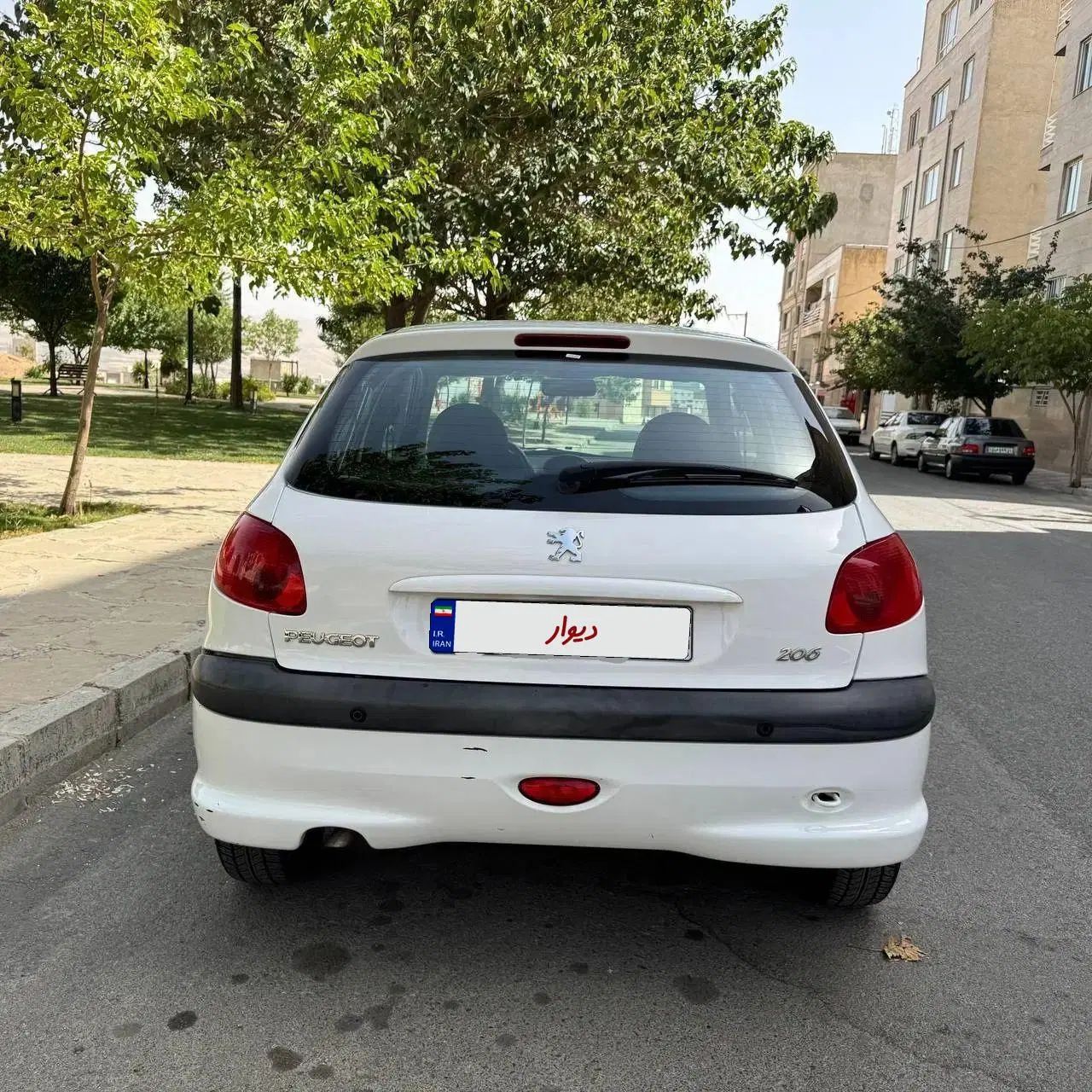 پژو 206 تیپ 2 - 1396