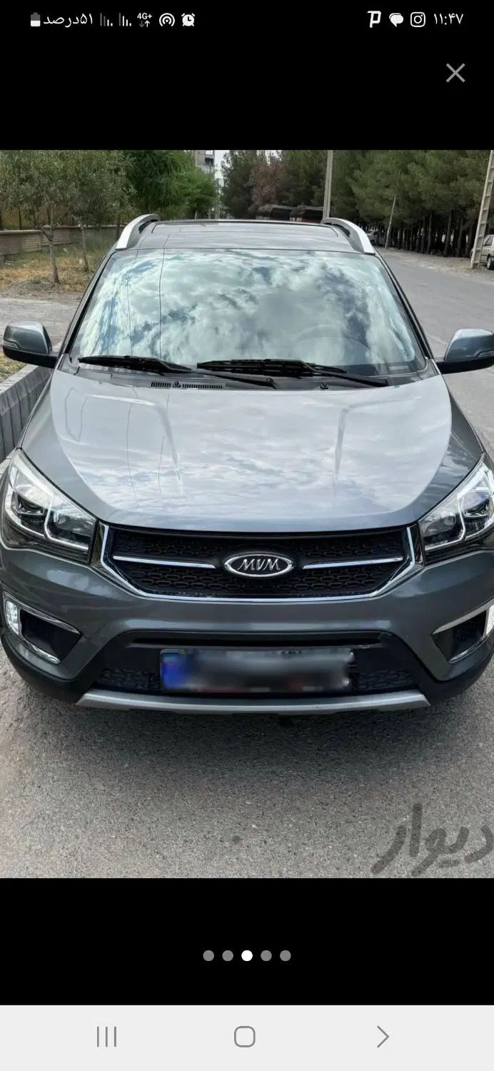 ام وی ام X22 دنده‌ای لاکچری - 1397