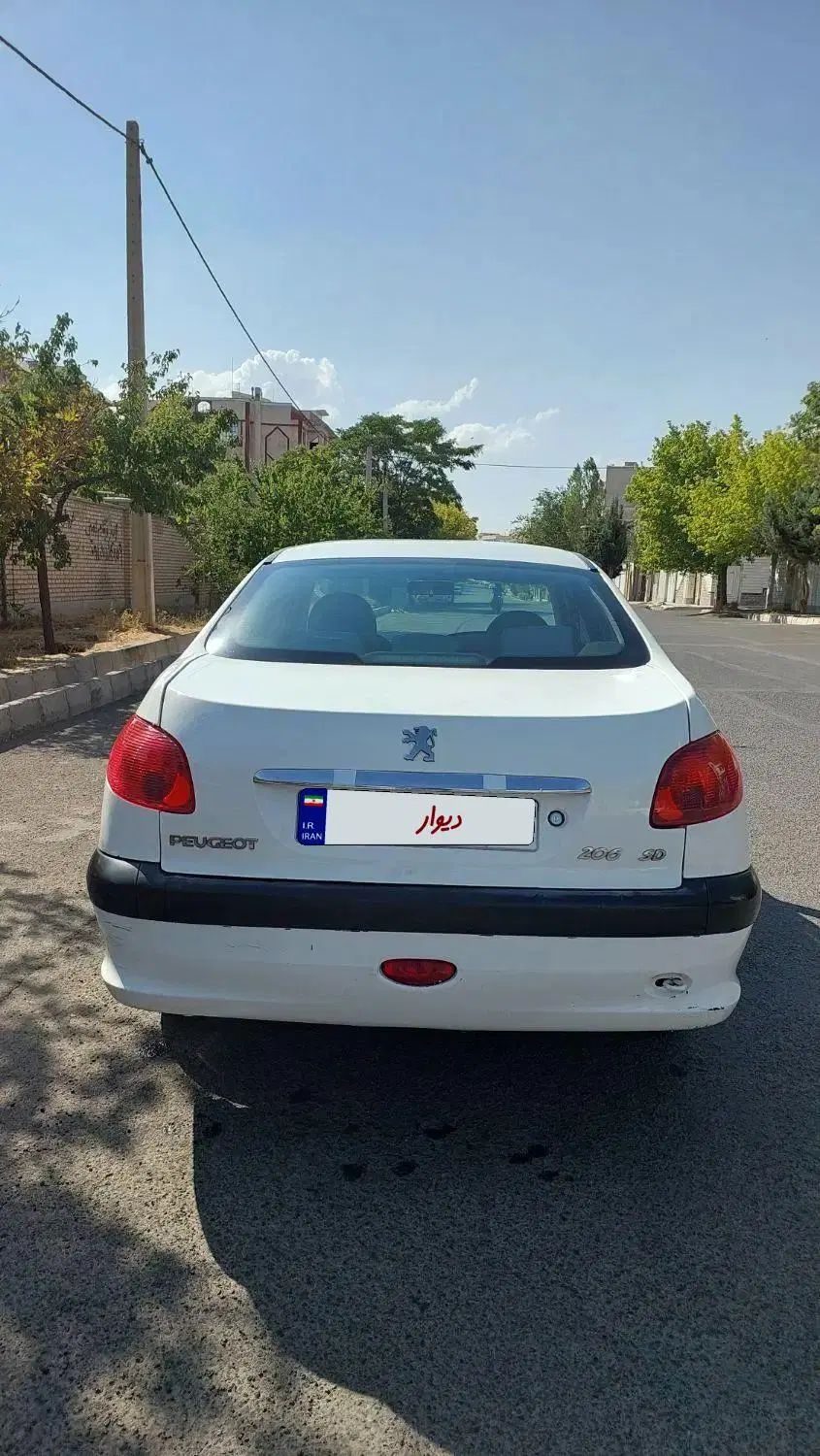 پژو 206 تیپ 5 - 1388