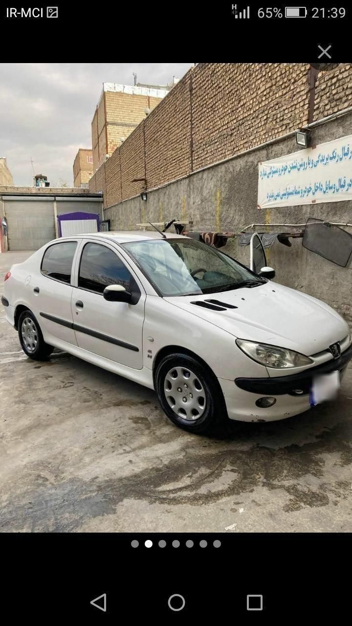 پژو ۲۰۶ صندوق دار v20 - 1388