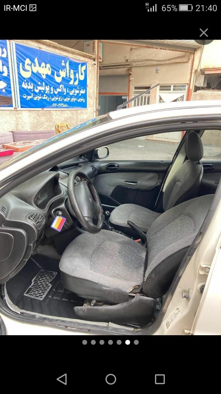 پژو ۲۰۶ صندوق دار v20 - 1388