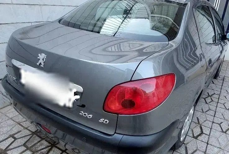 پژو ۲۰۶ صندوق دار v8 - 1394
