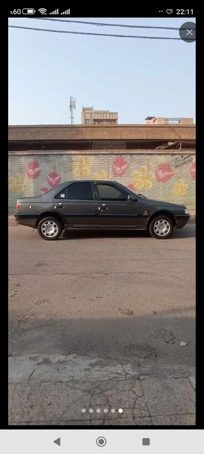پژو 405 GLX - دوگانه سوز - 1389