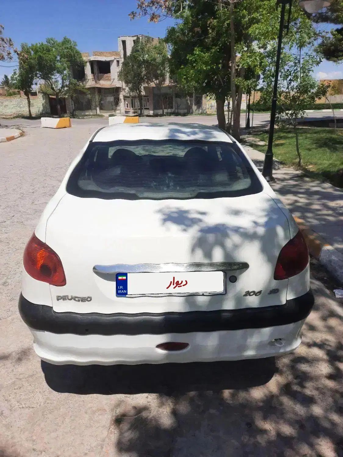 پژو ۲۰۶ صندوق دار v1 - 1388