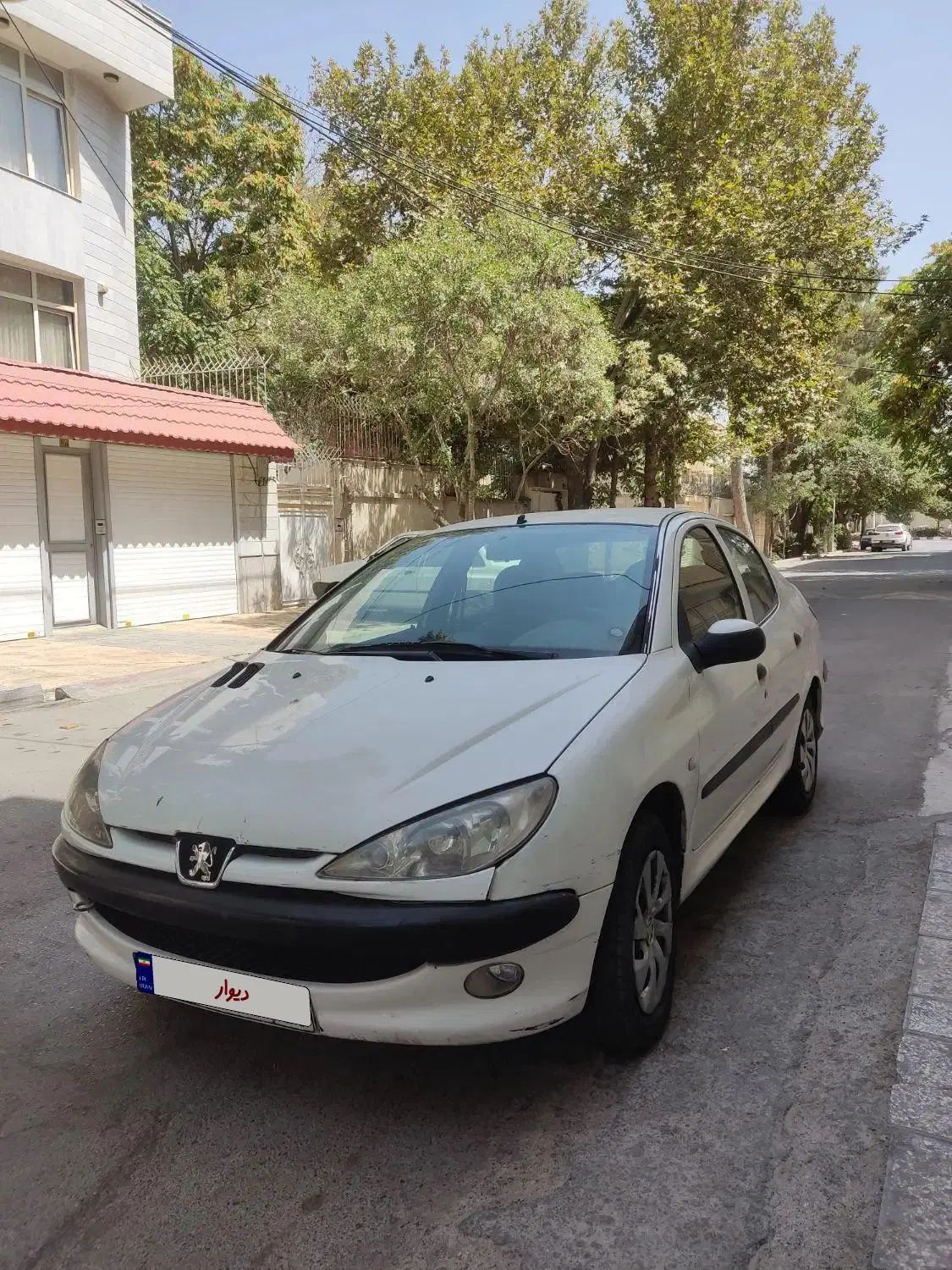 پژو ۲۰۶ صندوق دار v8 - 1389