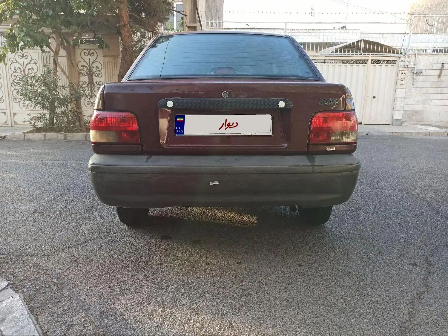 پراید صبا بنزینی - 1387