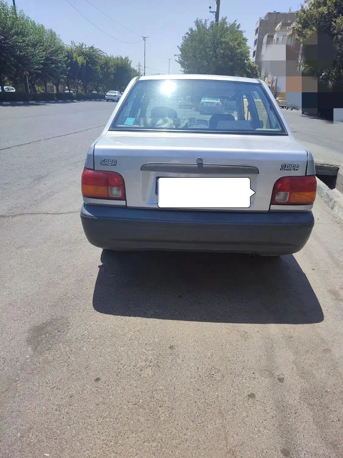 پراید صبا بنزینی - 1386