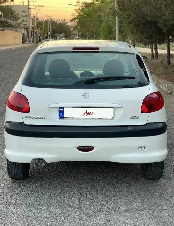 پژو 206 تیپ 2 - 1386