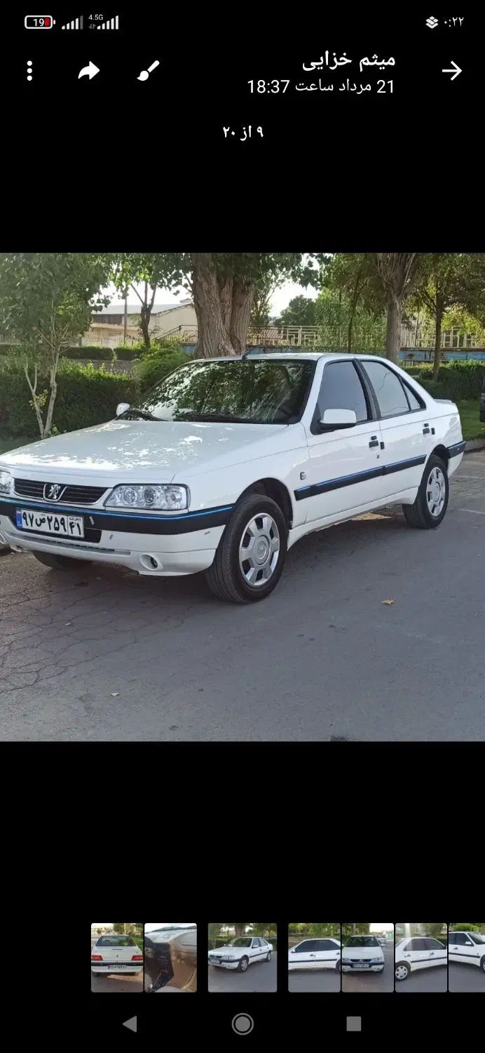 پژو 405 SLX بنزینی TU5 - 1398