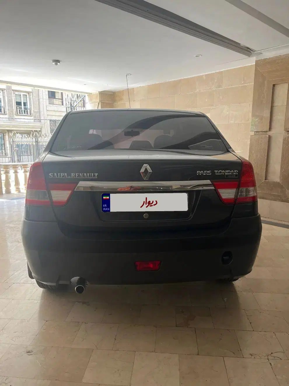 رنو پارس تندر گیربکس JHQ + مولتی مدیا - 1397