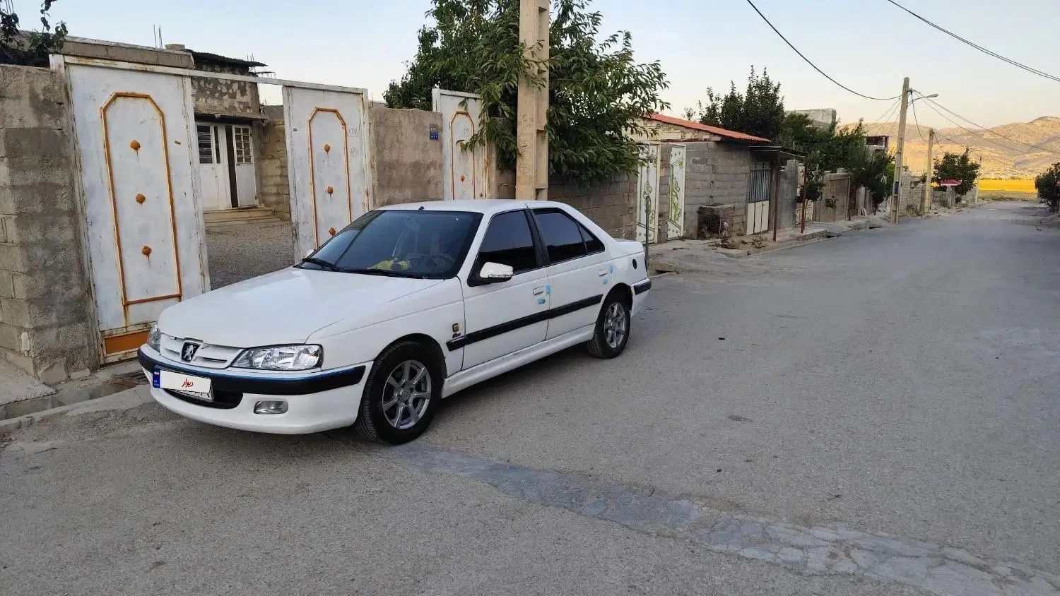 پژو پارس دوگانه سوز - 1386