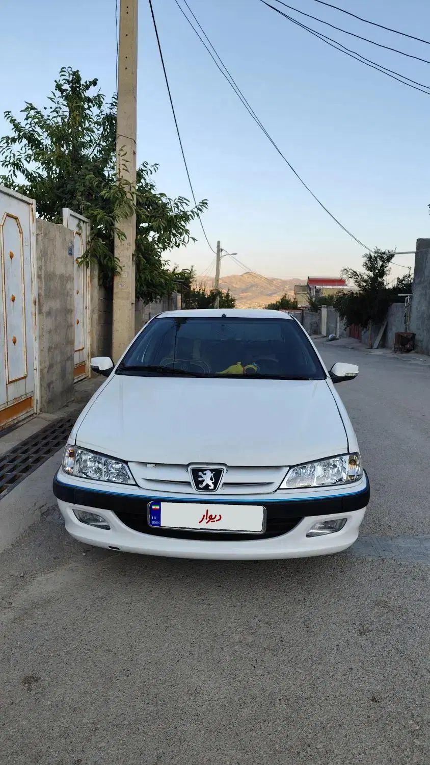 پژو پارس دوگانه سوز - 1386