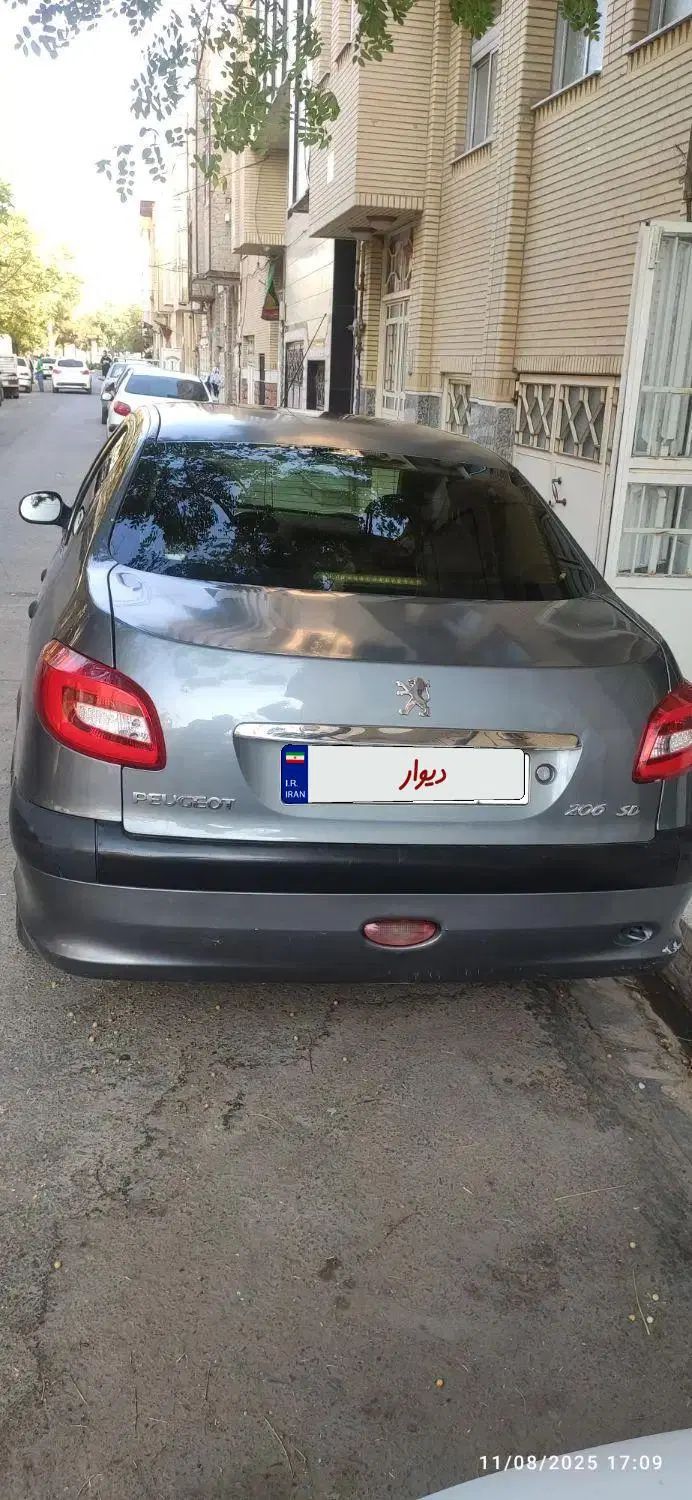 خودرو پژو، ۲۰۶ صندوق دار آگهی ann_20105763