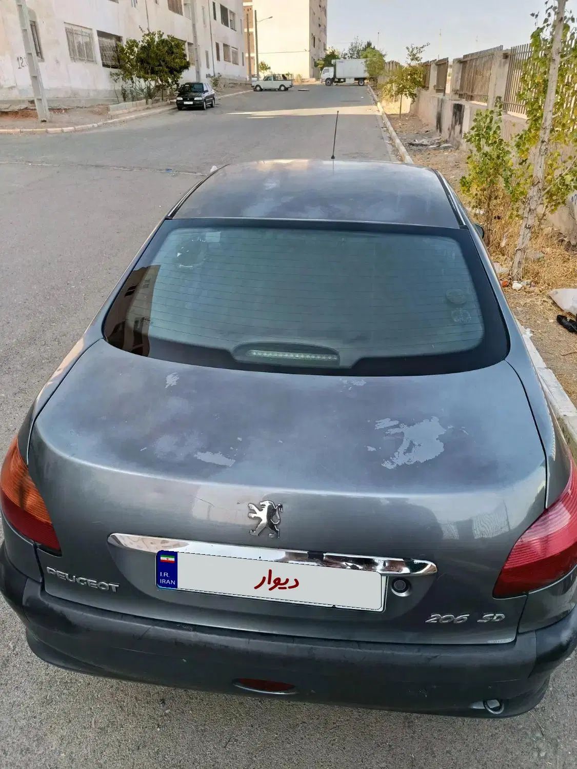 پژو ۲۰۶ صندوق دار v8 - 1387