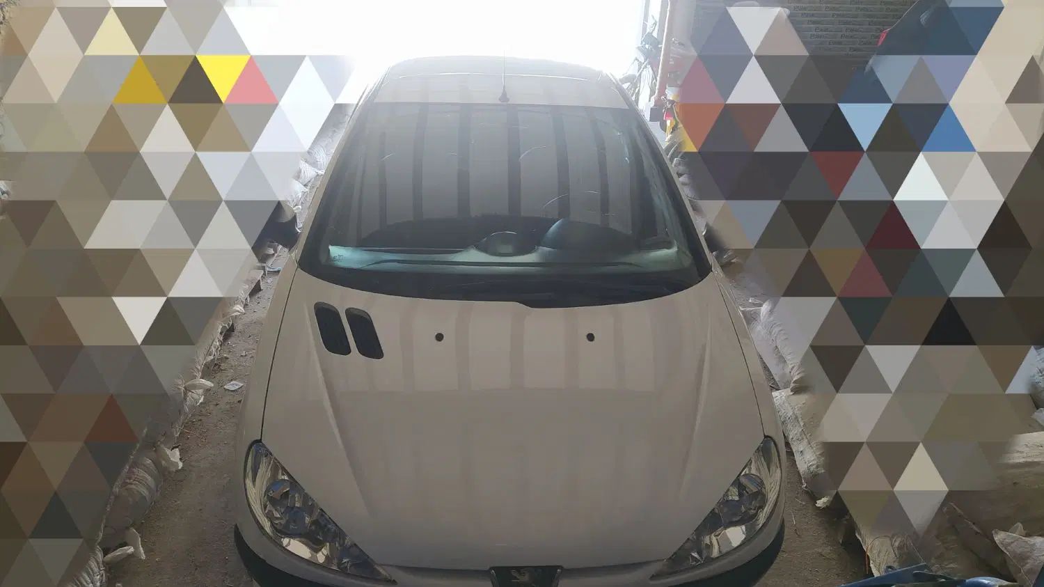 پژو ۲۰۶ صندوق دار v8 - 1390