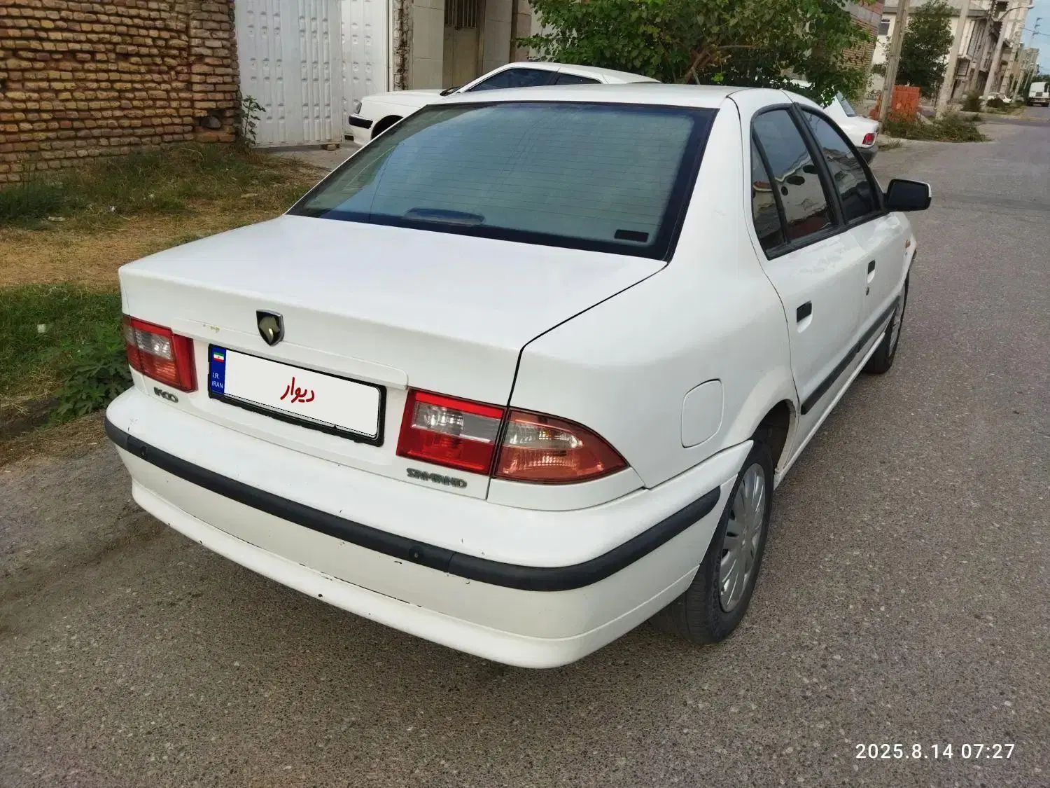 سمند X7 دوگانه سوز - 1387