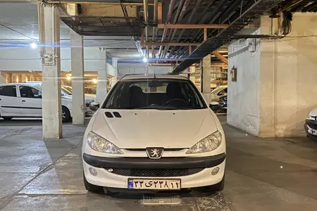 پژو ۲۰۶ صندوق دار v8 - 1389